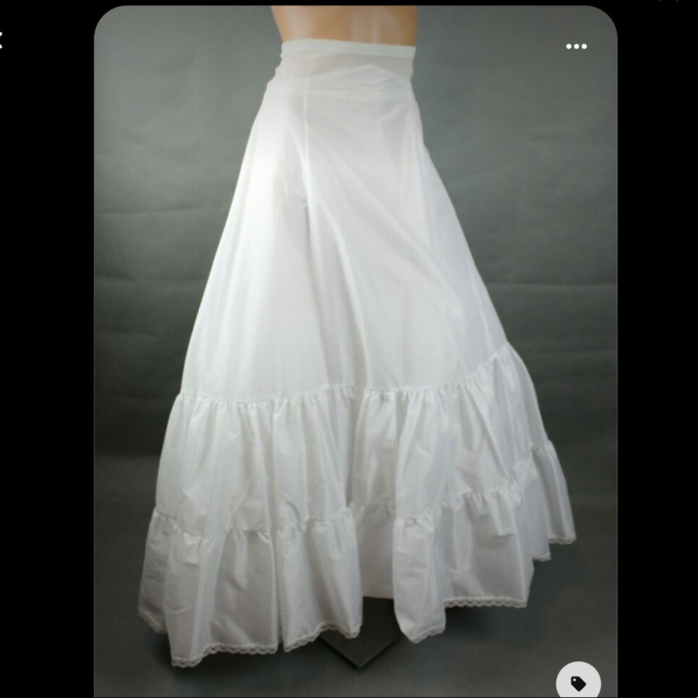 Bridal High Waist Crinoline Half Slip